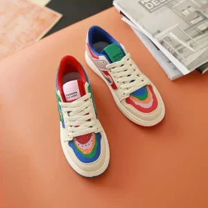 Women's Summer Mandarin Duck Color Canvas Plate Shoes (Casual / Sports)